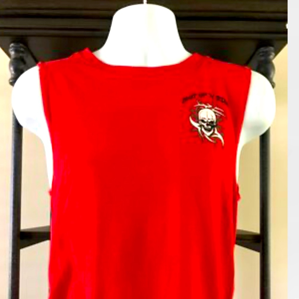 Skull Sleeveless Tank Top-DTRIDER Co.